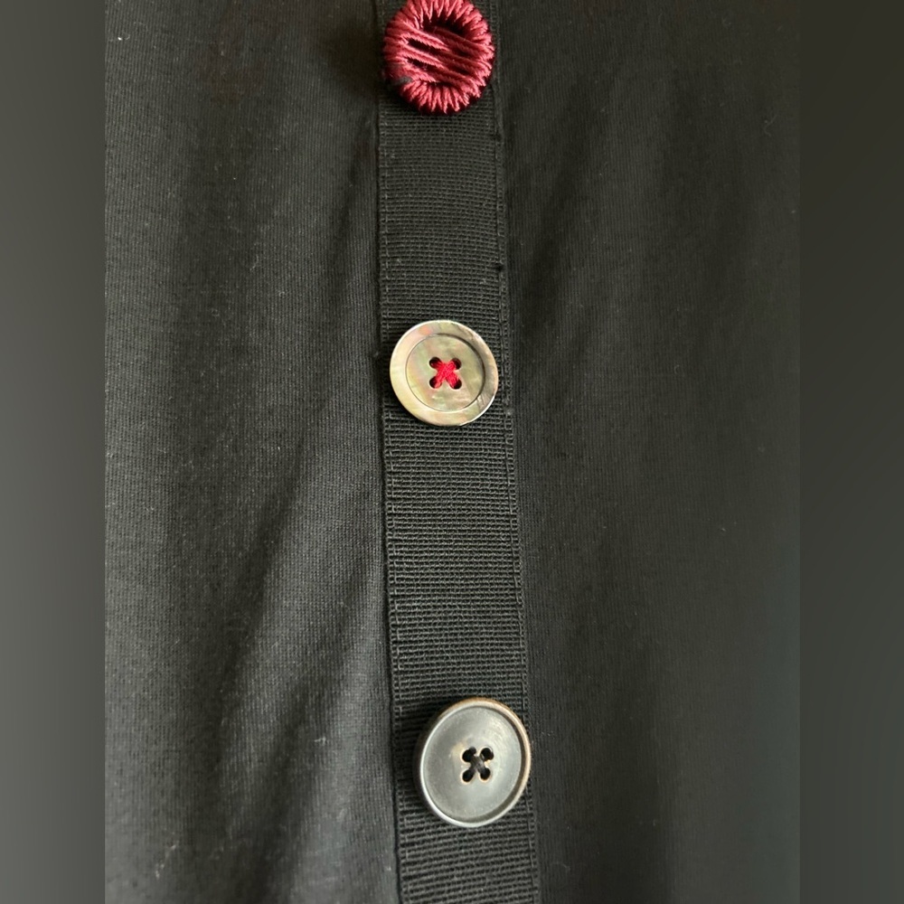 Erica Cavallini Back button Silk & cotton dress - Picture 7 of 16